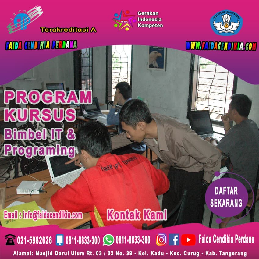 Training Komputer (Bimbel IT & Programing)