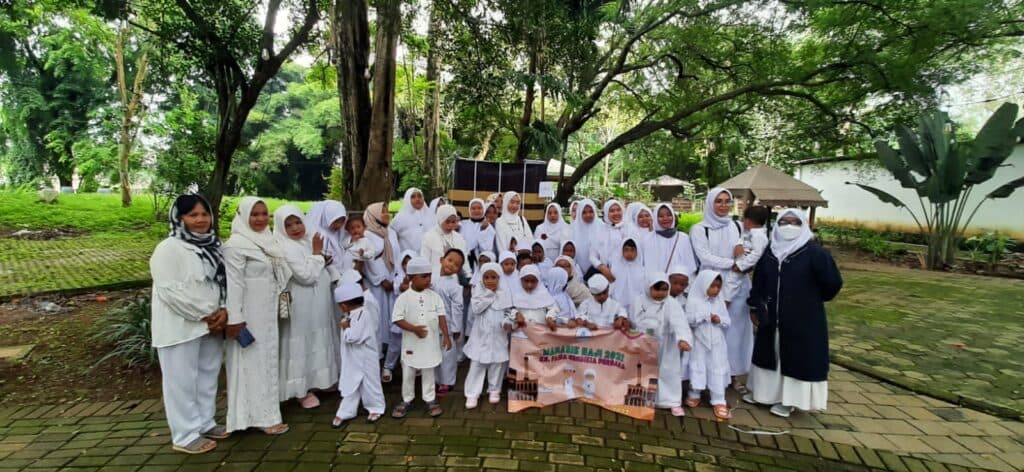 Kegiatan Manasik Haji KB Faida Cendikia Perdana