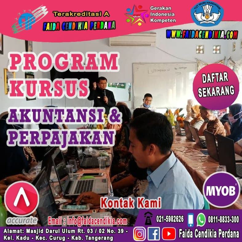 Kursus Akuntansi & Perpajakan