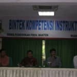 Pelatihan Bintek Kompetensi Instruktur Kursus oleh Diknas Prov. Banten