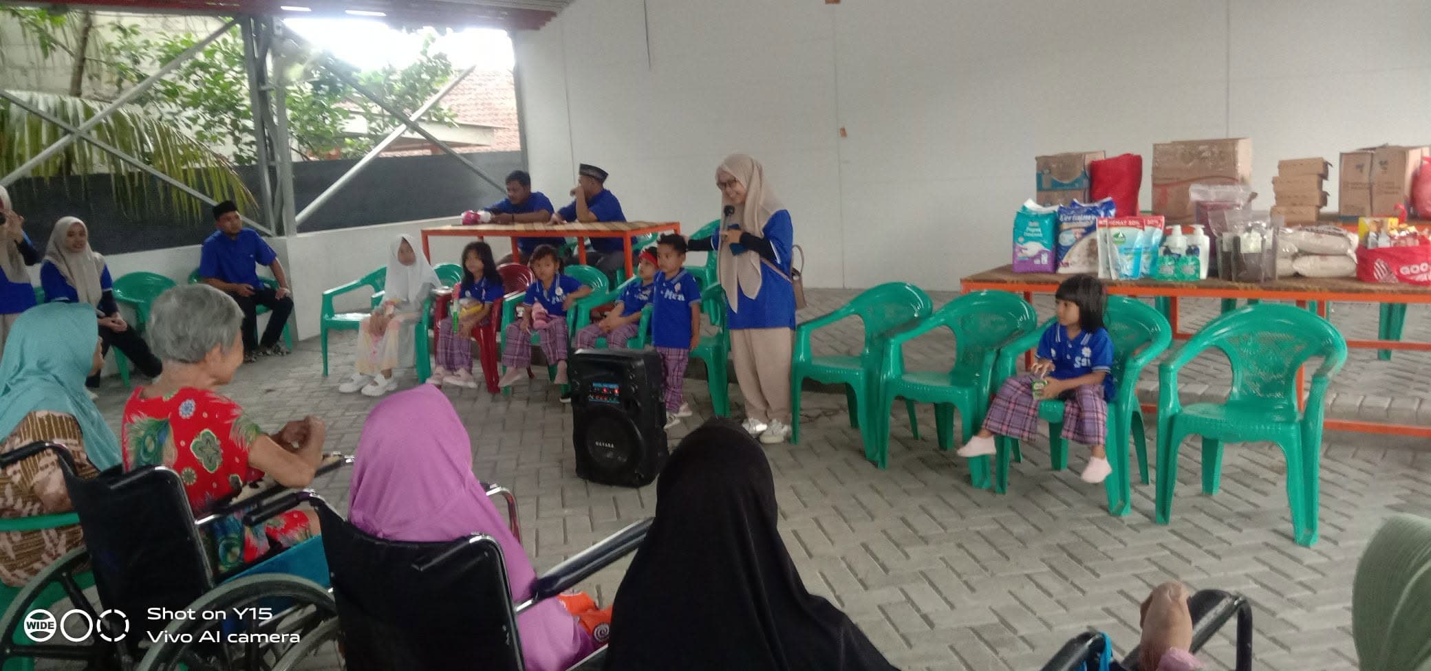 Kegiatan Charity Faida Cendikia Perdana: Kunjungan dan Makan Bersama di Panti Jompo Tigaraksa